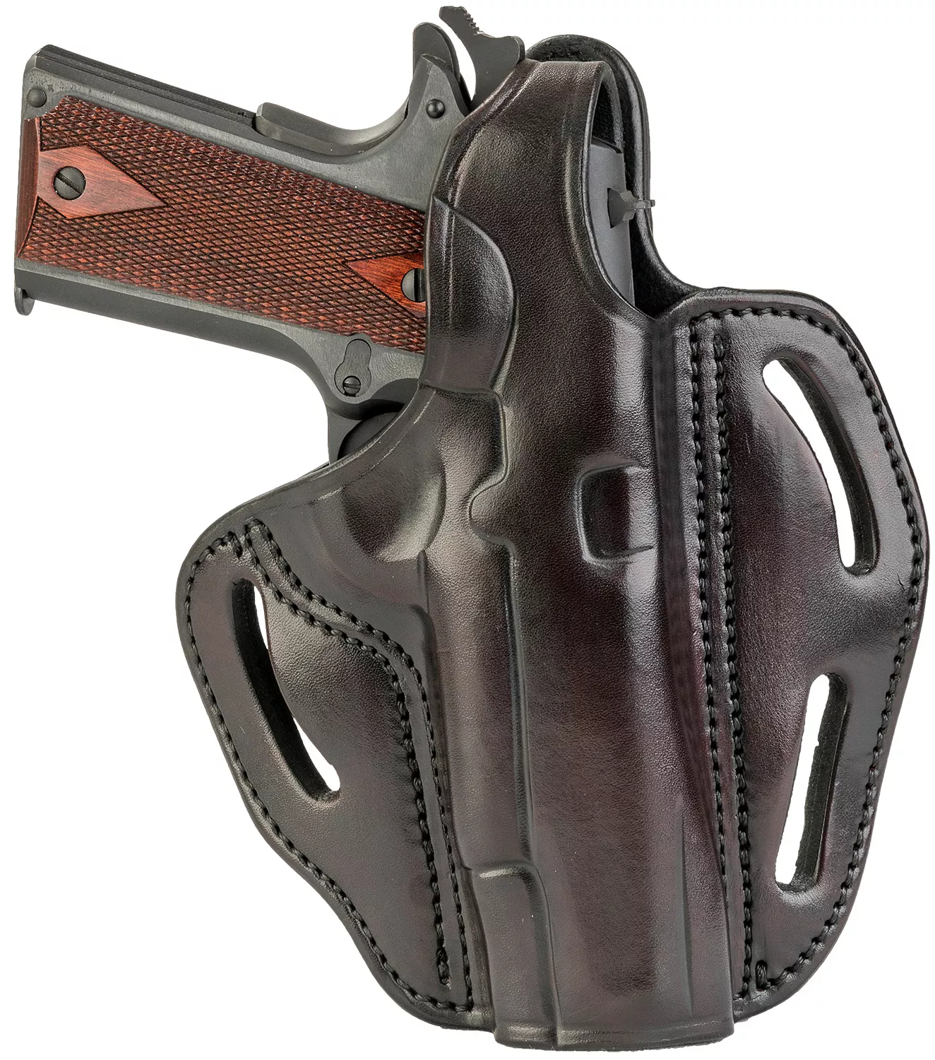 1791 Gunleather BHX1CLSBRR BHXOWB 01 Signature Brown Leather Belt Slide Fits 4-5″ 1911