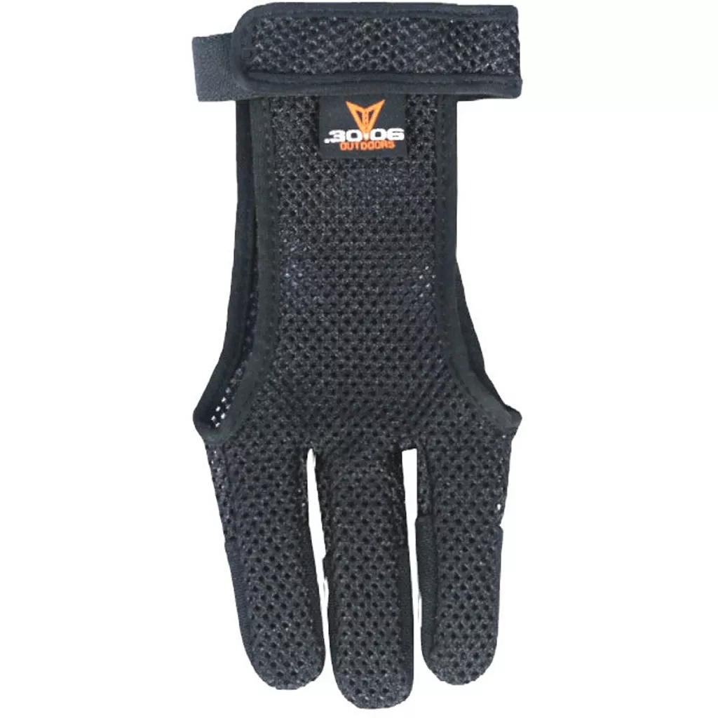 30-06 Mesh Shooting Glove 3 Finger Black XL