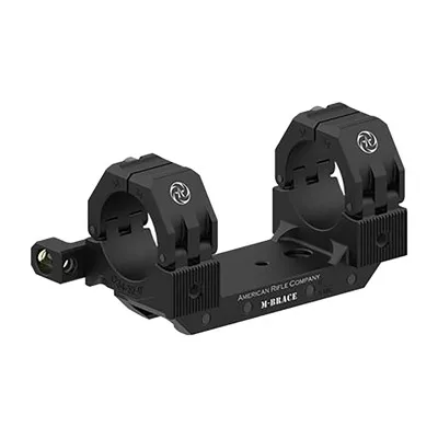 30MM 1.26” 0 MOA SCOPE MOUNT BLACK