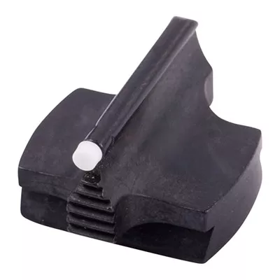 .375” BARREL MOUNTED 1/16” 37-W FRONT SIGHT STEEL WHITE