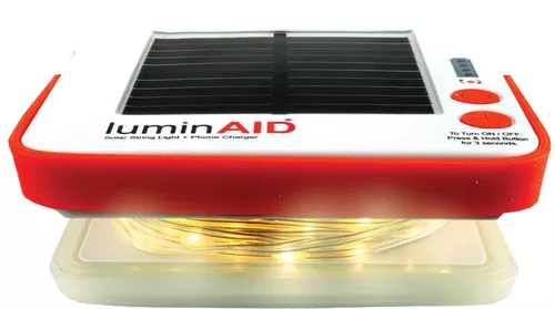 ARB LUMINAID SOLAR STRING – WHITE LIGHT WITH PHONE CHARGER