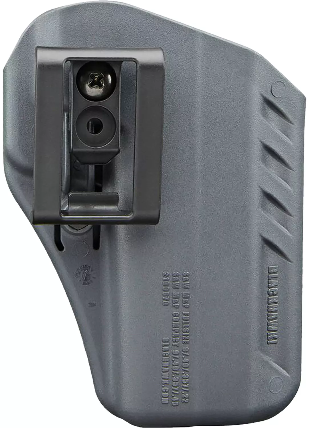Blackhawk 417563UG A.R.C.IWB Urban Gray Polymer Belt Clip Fits S&W M&P Shield/M&P Shield 2.0 Ambidextrous