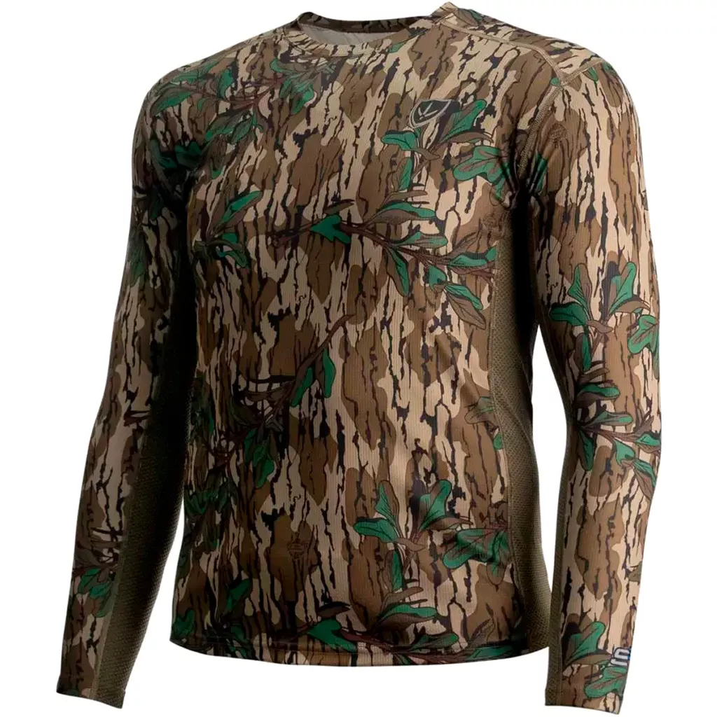 Blocker Finisher Turkey LS Performance Tee MO Greenleaf Large