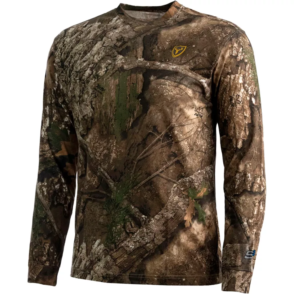 Blocker Fused Cotton LS Shirt RT APX Medium