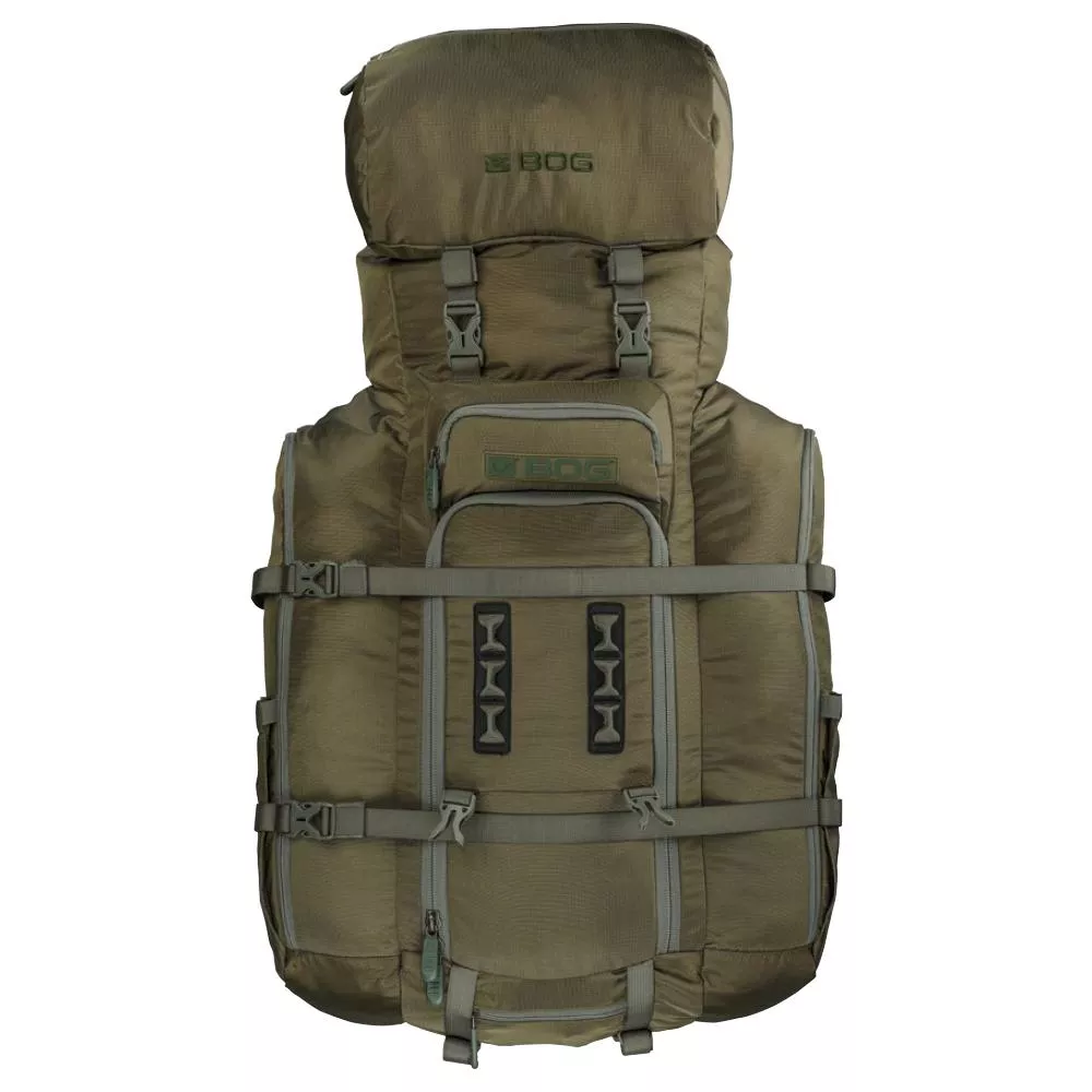 Bog Inception M/L Backpack Frame and Helix 6000 Bivy Bag OD Green