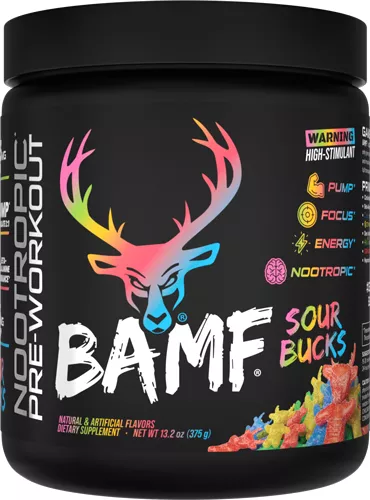 BUCKED UP PRE-WORKOUT SOUR – BUCKS 30 SERVINGS