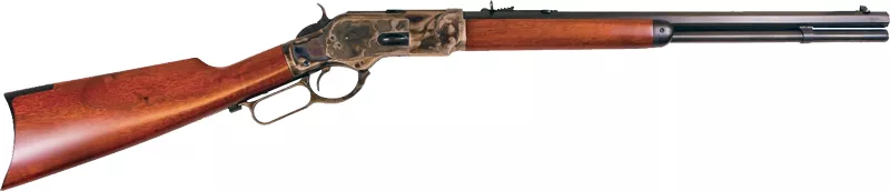 CIMARRON 1873 SHORT RIFLE – 32/20 20″OCTAGON CC/BLUED WAL