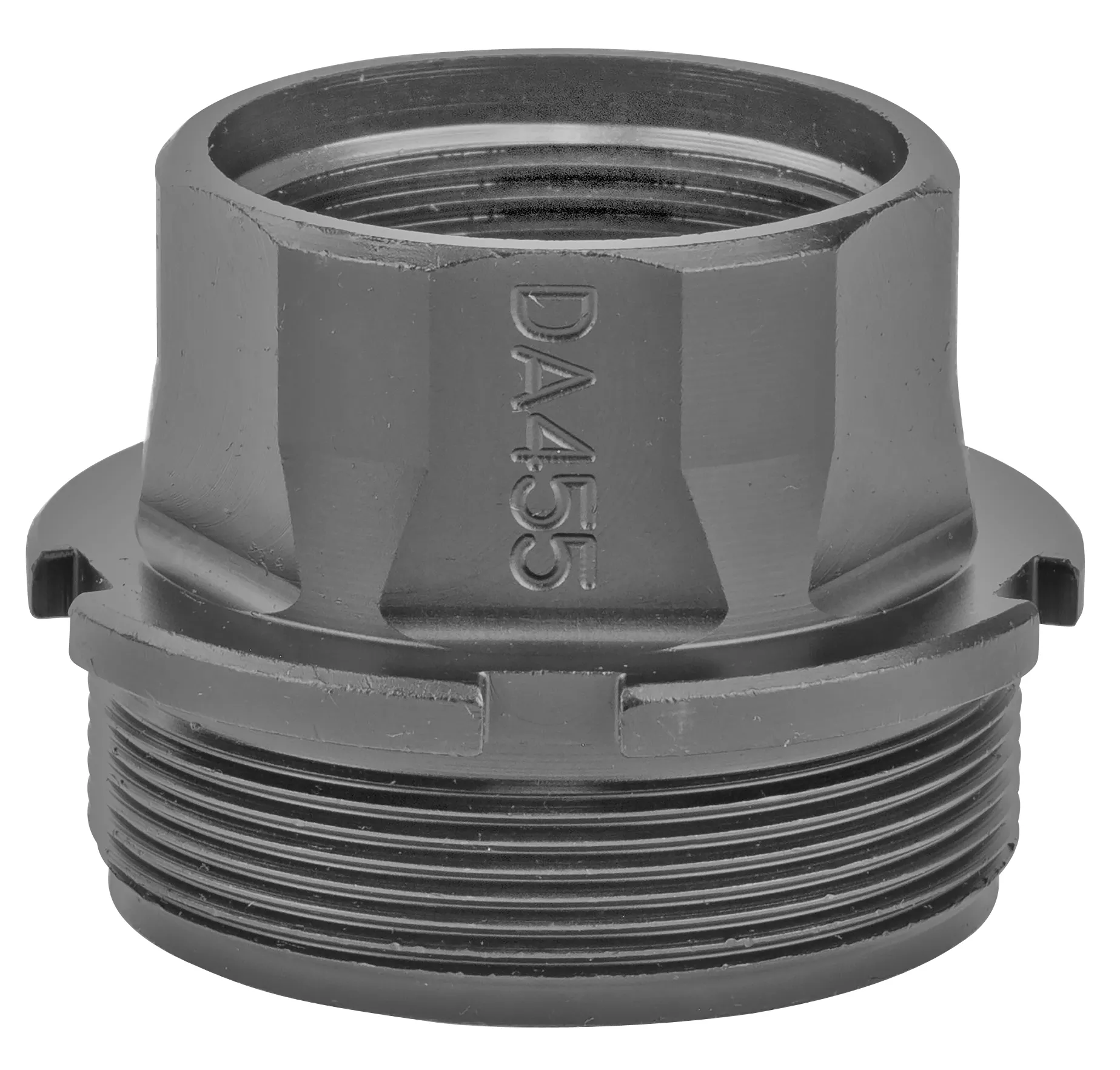 Dead Air DA455 Xeno Adapter4140 Steel Black Nitride