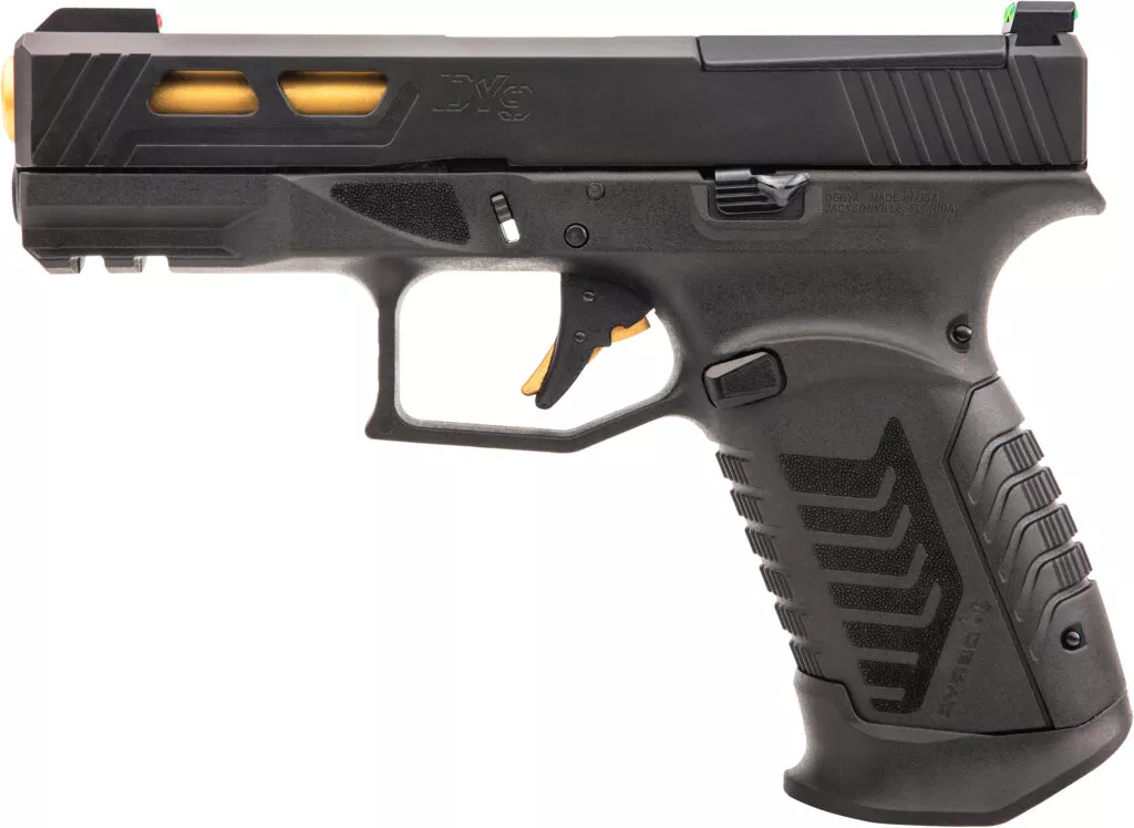 DERYA DY9 9MM 3.86 GOLD 10RD