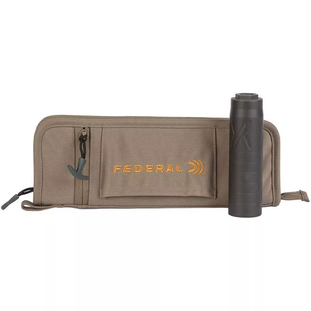 Federal Suppressor Case 10″ Tan