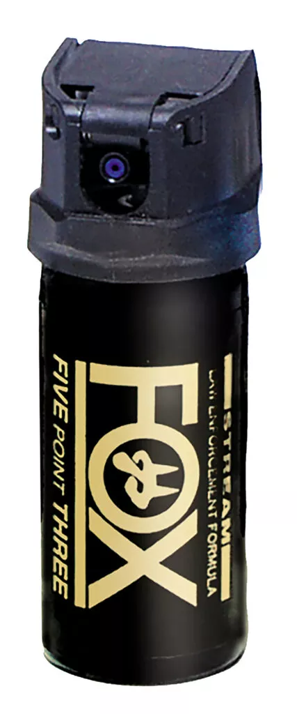 Fox Labs 152FTMDB Legacy Five Point Three 15 1/2 Second BurstsCone Spray Range 152 ft 1.50 oz Black Spray Features Invisible UV Dye