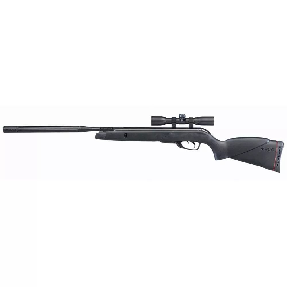 Gamo Wildcat Whisper Airgun Gas Pellet Piston Rifle .177 cal 1300 fps with 4×32 Scope
