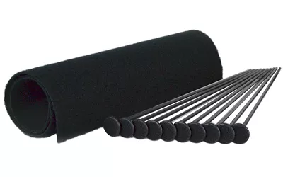 GSS RIFLE ROD 15″X19″ 10PK BLACK