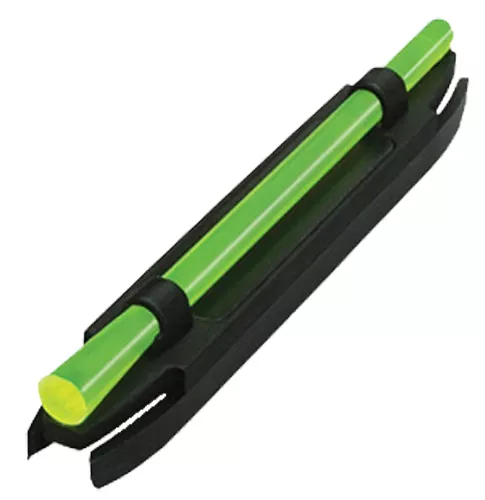 HiViz M200 M-Series Magnetic Front SightBlack | Green with Red Center Fiber Optic Front Sight