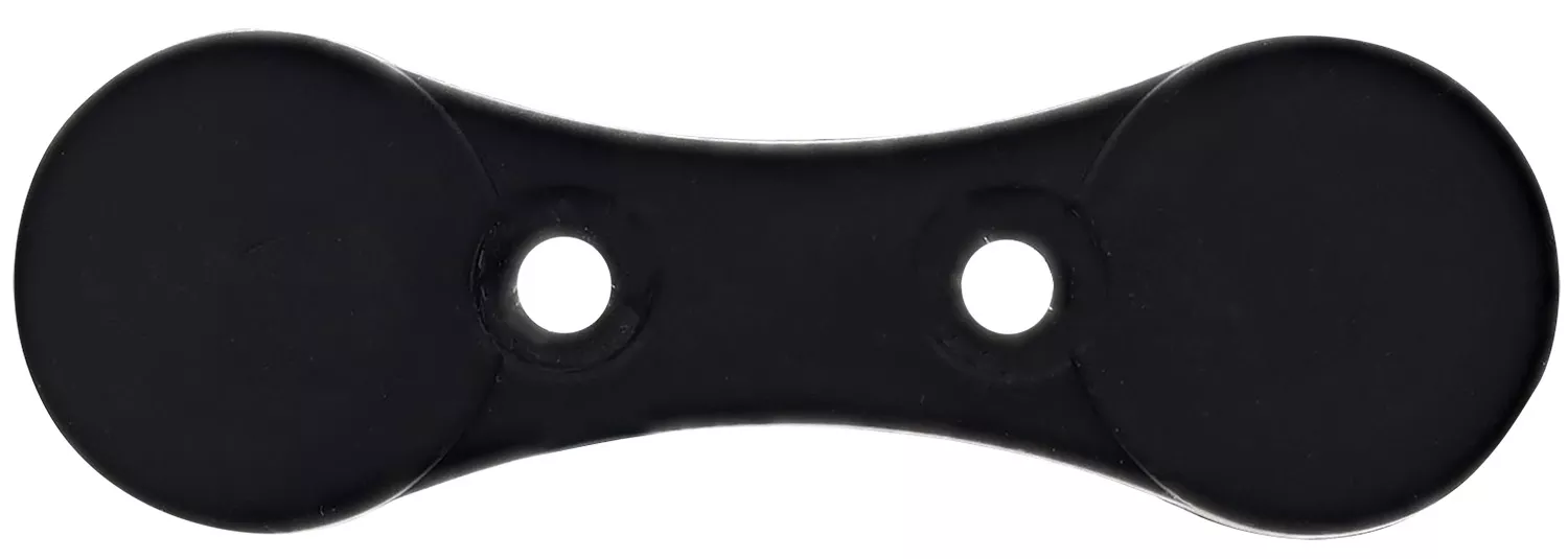 Lockdown 222501 Gun Concealment Magnet Black Metal Holds 1 Handgun