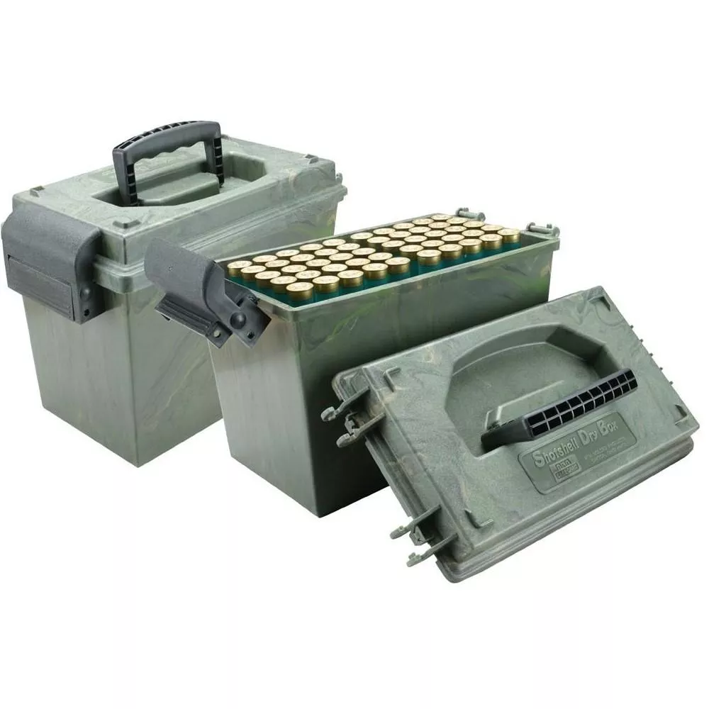 MTM Shot Shell Dry Box 20 ga up to 3″ Wild Camo