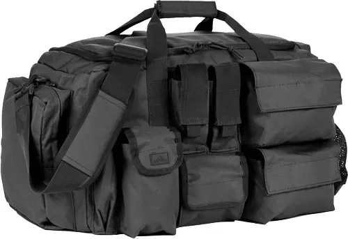 RED ROCK OPERATIONS DUFFLE BAG – 7 EXTERNAL UTILITY POUCHES BLK