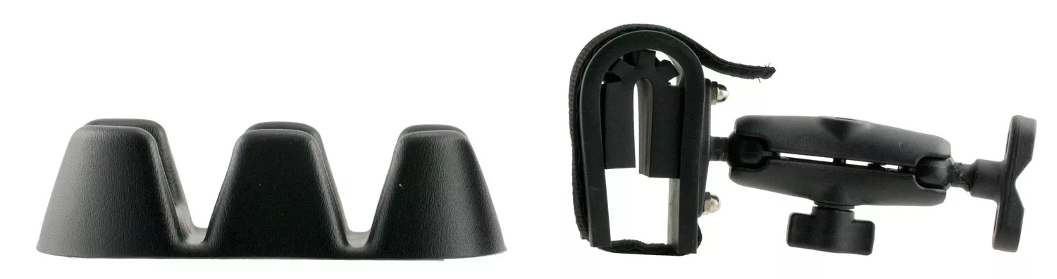 Rugged Gear 15502 Swing Arm HolderBlack Metal