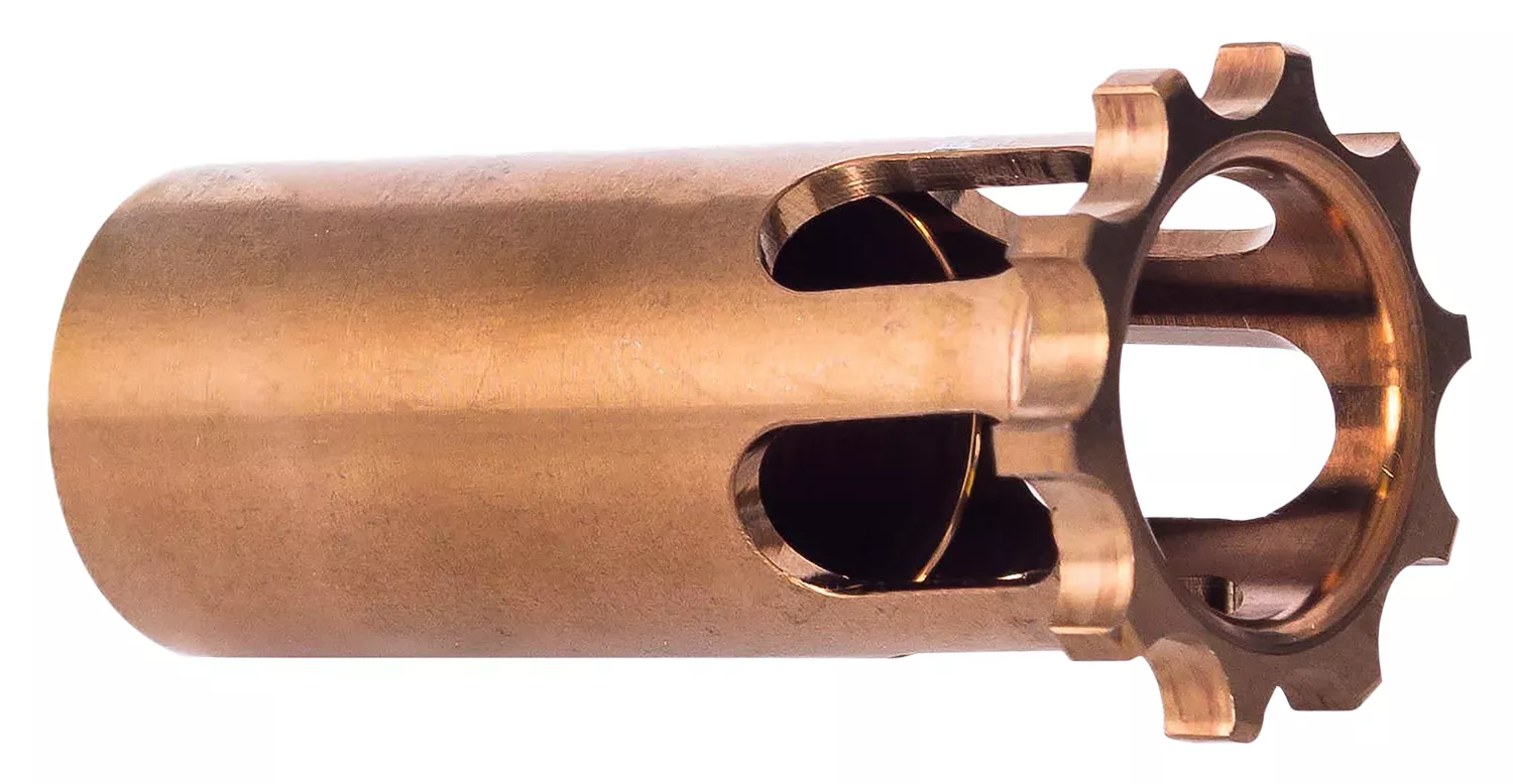 RUGGED SUPPRESSOR OP009 OEM Internal Shoulder Piston Copper 1/2″-28 tpi