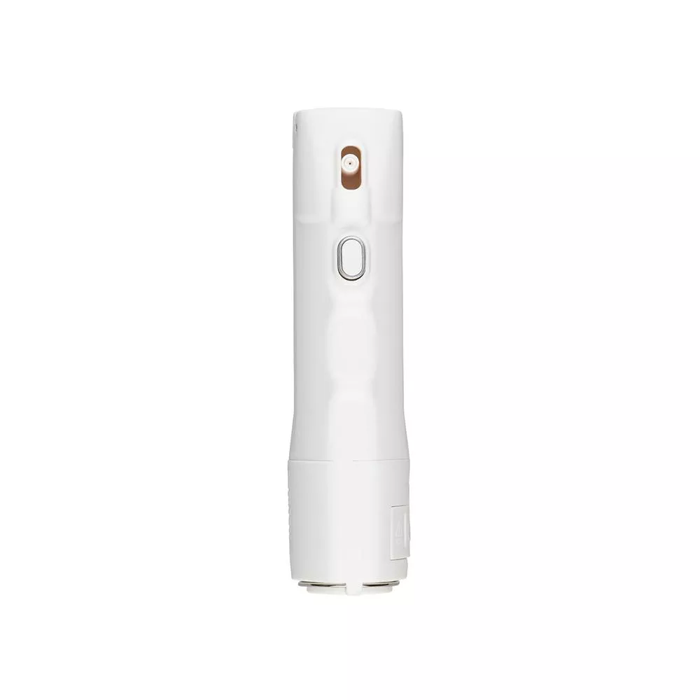 Sabre 2-In-1 Pepper Spray with Personal Alarm and Textured Case Snow White