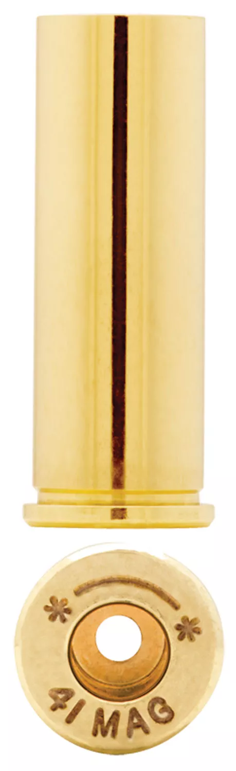 Starline Brass 41MEUP100 Unprimed Cases41 Rem Mag Handgun Brass 100 Per Bag