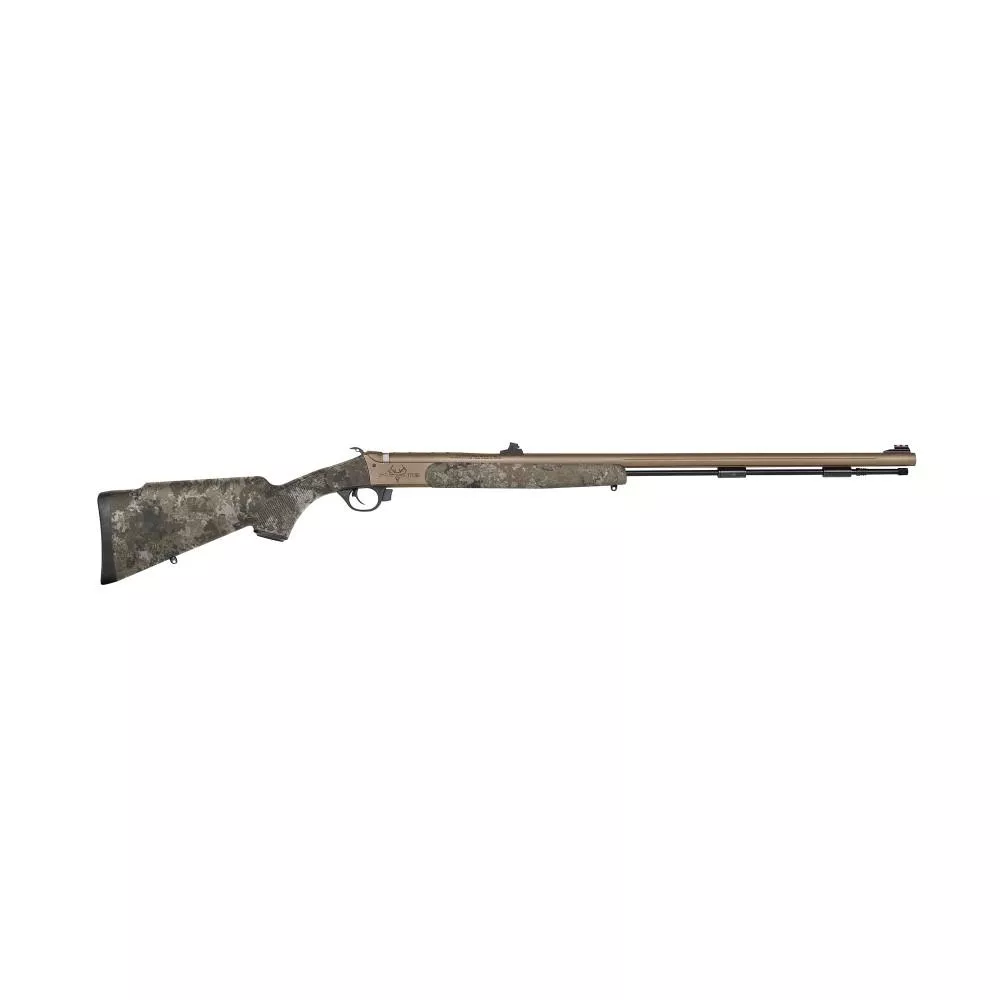 Traditions Pursuit XT Northwest Magnum Muzzleloader Rifle .50 Cal Single Shot 26″ Barrel Veil Wideland with Open Sights