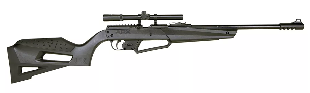 Umarex 2251600 NXG APX Youth Spring Piston 177 Black Black Receiver Black Scope Yes