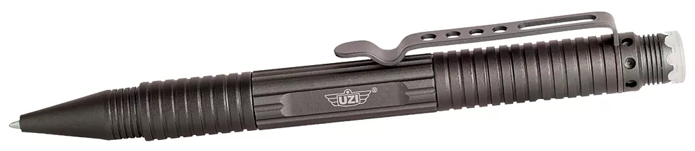 Uzi Accessories UZITACPEN1GM Defender Tactical Pen Gun Metal Aluminum 6.10″