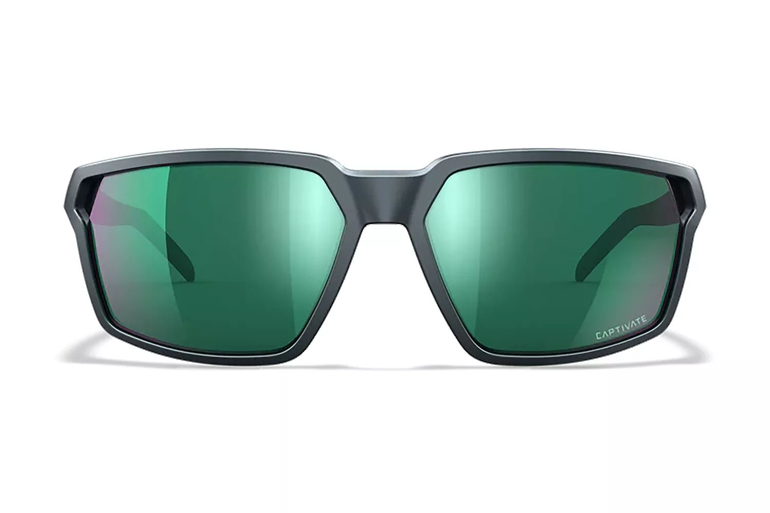 Wiley X AC6SRA07 SierraM/L Green Mirror Lens Polycarbonate Matte Graphite Frame
