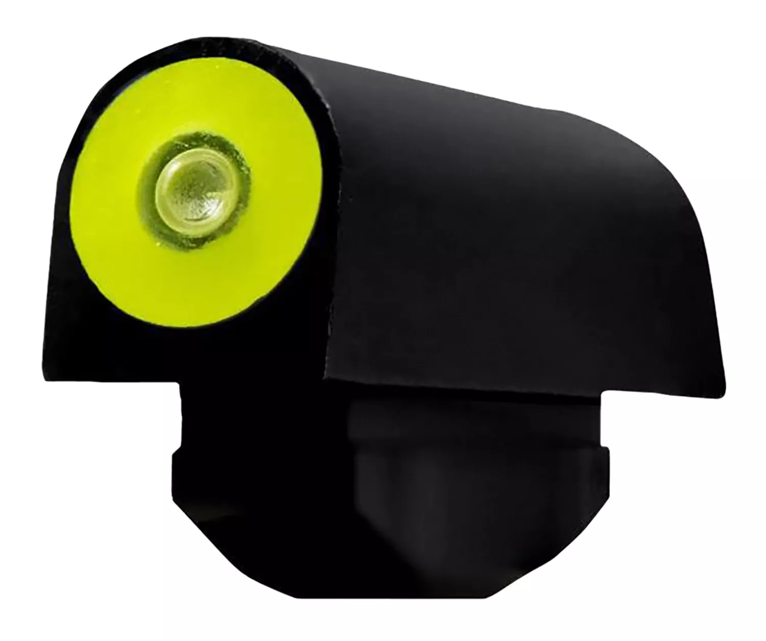 XS Sights RV0003N3Y Big Dot Revolver Front Sight- Smith & WessonBlack | Green Tritium Yellow Outline Front Sight