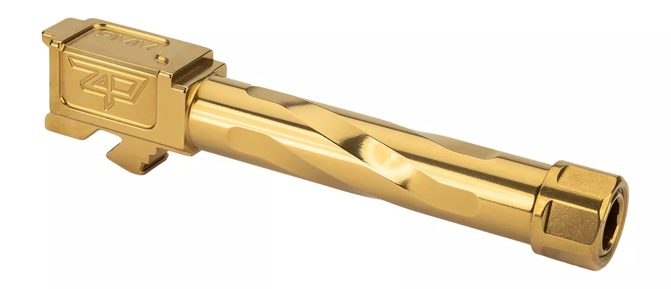 ZAFFIRI BA-G19G15-TH-GLDTHREADED BARREL G19 GLD